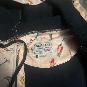 Burton Dry Ride Hoodie (Fishing Lure Print), med